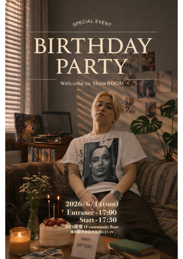 BirthDay Party Welcome to Show ROOM ~HKY43!!!~